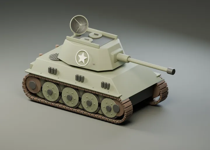 Ersatz M10 tank artwork for minimax-m3
